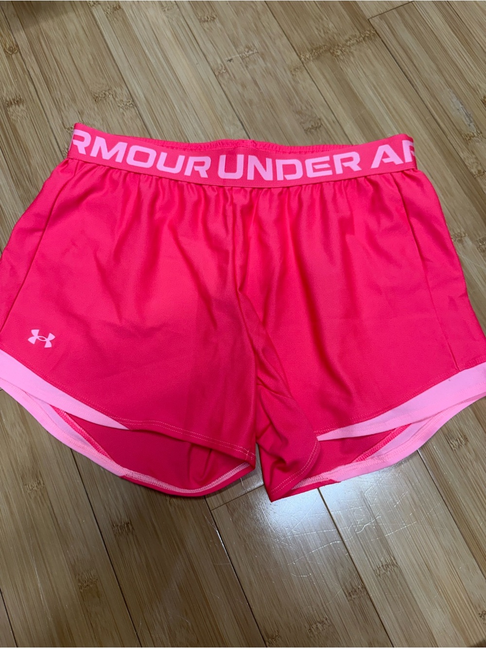 Under Armour Hot Pink Women's Athletic Shorts